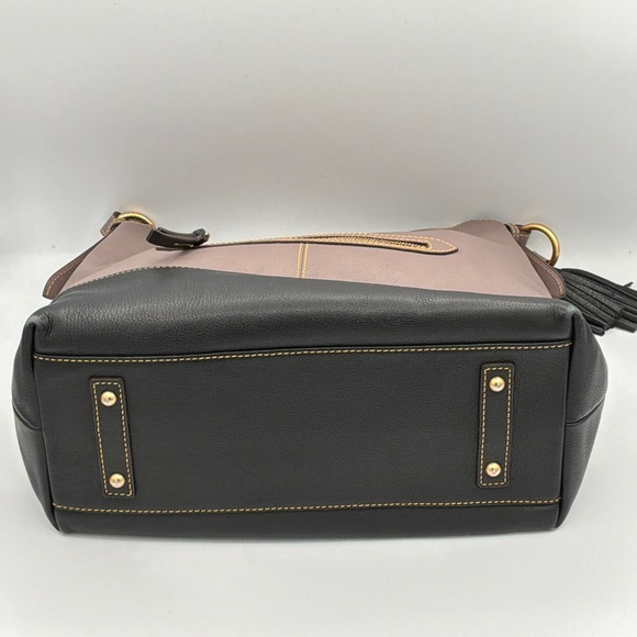 Dooney & Bourke Hobo Bag - Taupe and Black - Picture 3 of 6